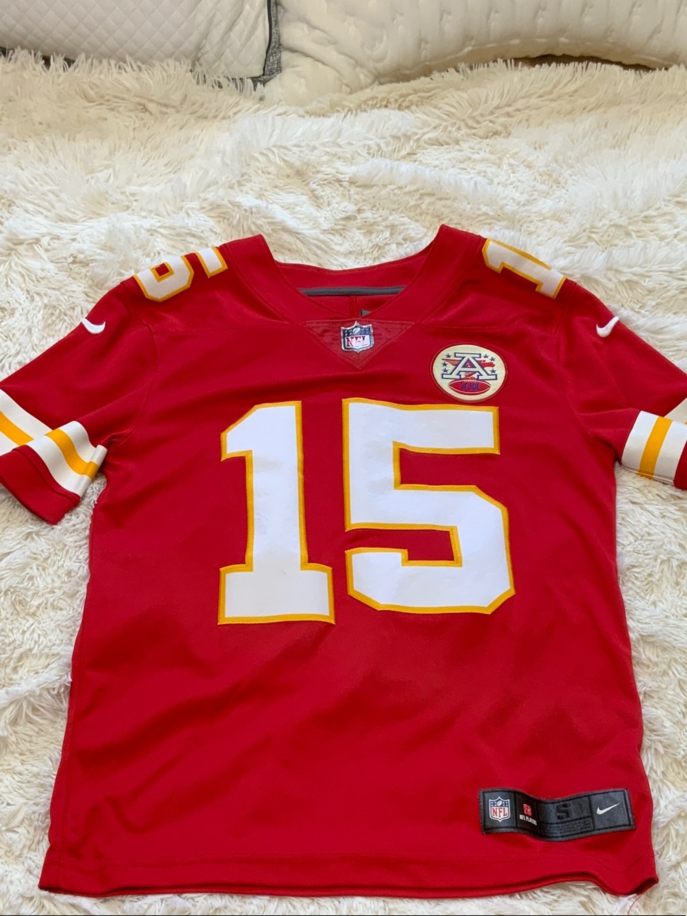 Nike Kansas City Chiefs Red #15 Football Jersey